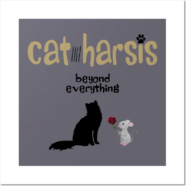 cat harsis, beyond everything Wall Art by lil dragon
